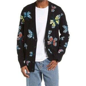 Nordstrom Cristina Martinez Varsity Cardigan Sweater Gender Inclusive Butterfly